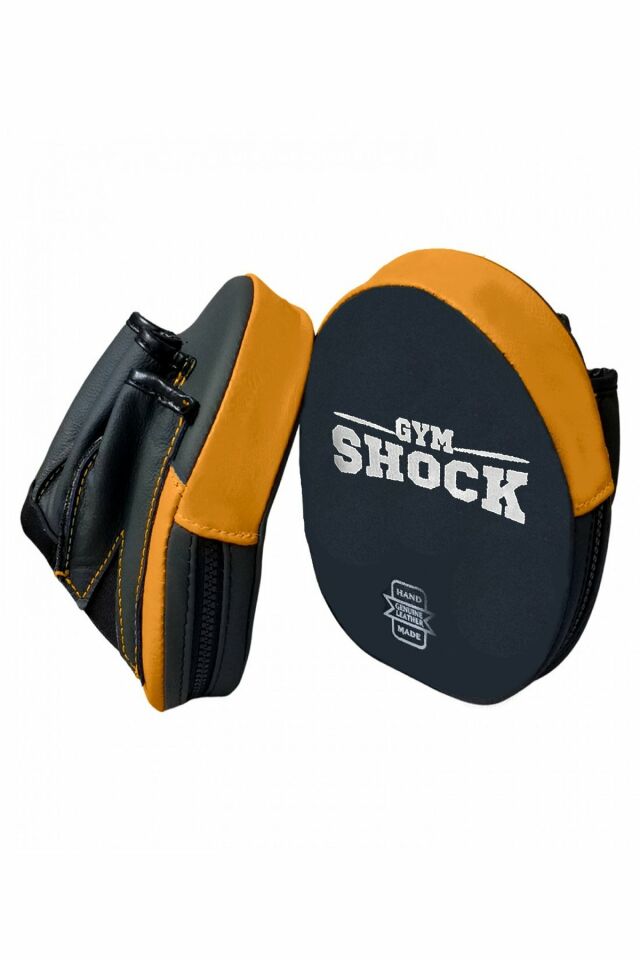 Gym Shock Avuç İçi Lapa Deri (Çift) Sarı Siyah