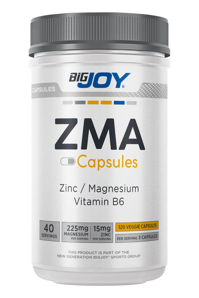 BigJoy Sports ZMA 120 Bitkisel Kapsül 40 Servis