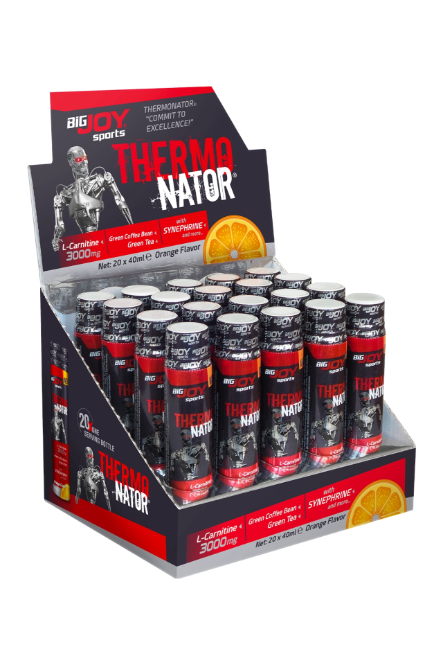 BigJoy Sports Thermonator L-Carnitine Portakal 40ml x 20 Shot