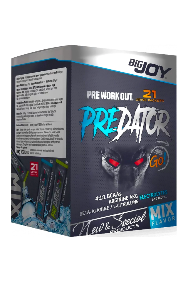 BigJoy Sports Predator Go! Mix Aroma 17g x 21 Adet
