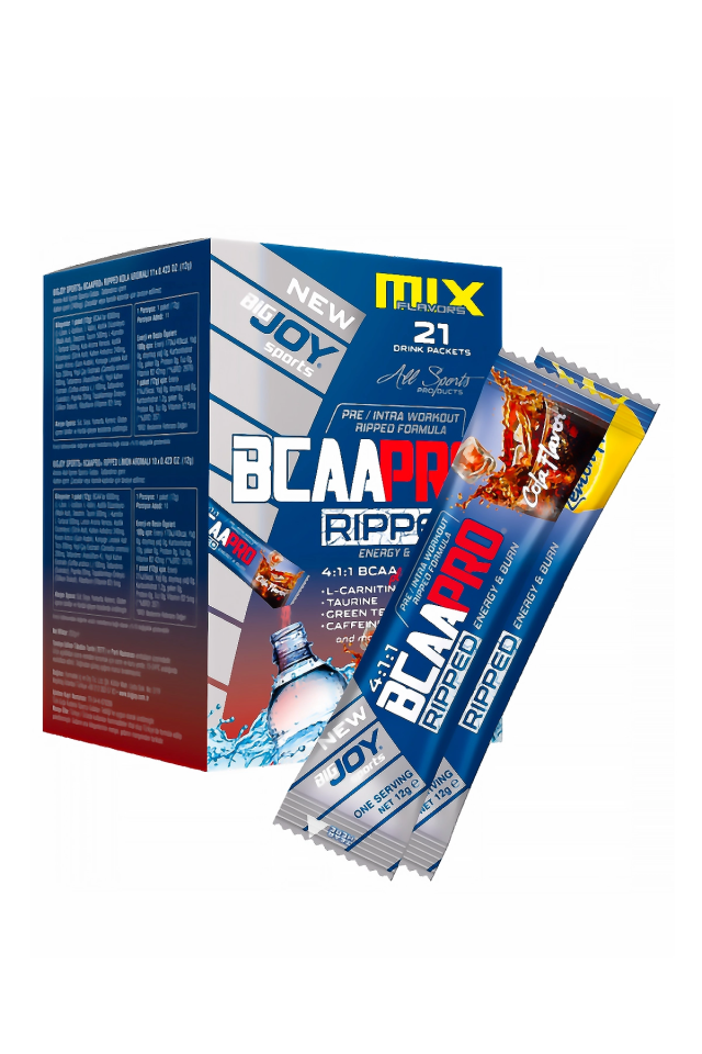 BigJoy Sports BCAAPro Ripped Go! Mix Aroma 12g x 21 Adet