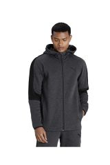 Puma Evostripe Core FZ Hoodie Dark Gray Heather Kapüşonlu Erkek Sweatshirt Koyu Gri 58581207 L