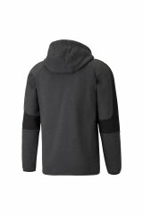 Puma Evostripe Core FZ Hoodie Dark Gray Heather Kapüşonlu Erkek Sweatshirt Koyu Gri 58581207 L