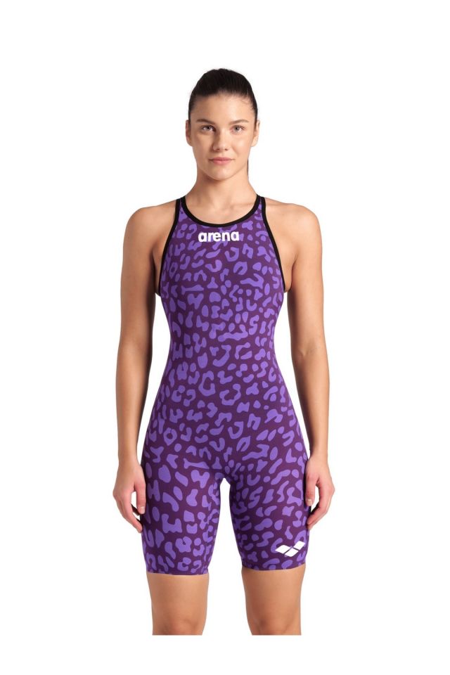 Arena Women's Powerskin Carbon Air2 Le Ob Bayan Yarış Mayosu Mor 006341877 34