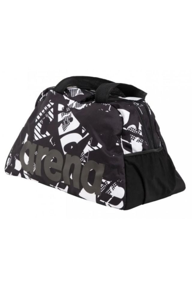 Arena Fast Shoulder Bag Allover Unisex Spor Çantası Siyah Desenli 002434108