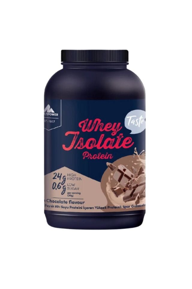 Multipower Whey Protein Isolate Çikolata 900g 30 Servis