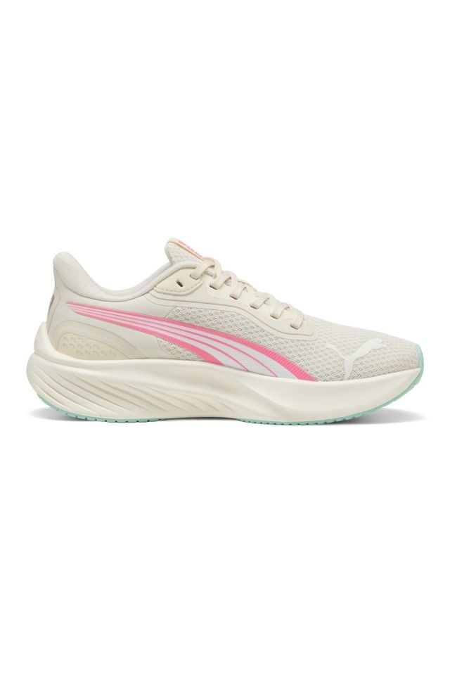 Puma Pounce Lite Bayan Günlük Spor ayakkabı Beyaz/Pembe 31077809