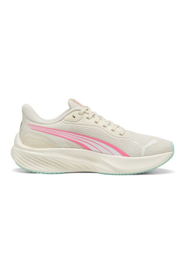 Puma Pounce Lite Bayan Günlük Spor ayakkabı Beyaz/Pembe 31077809