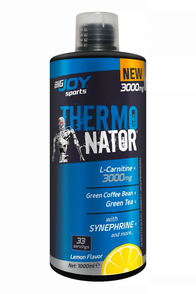 BigJoy Sports Thermonator L-Carnitine Limon 1000ml 33 Servis