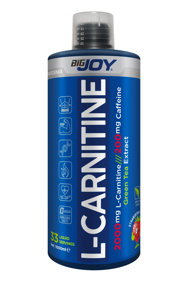 BigJoy Sports L-Carnitine Likit Çilek 1000ml 33 Servis