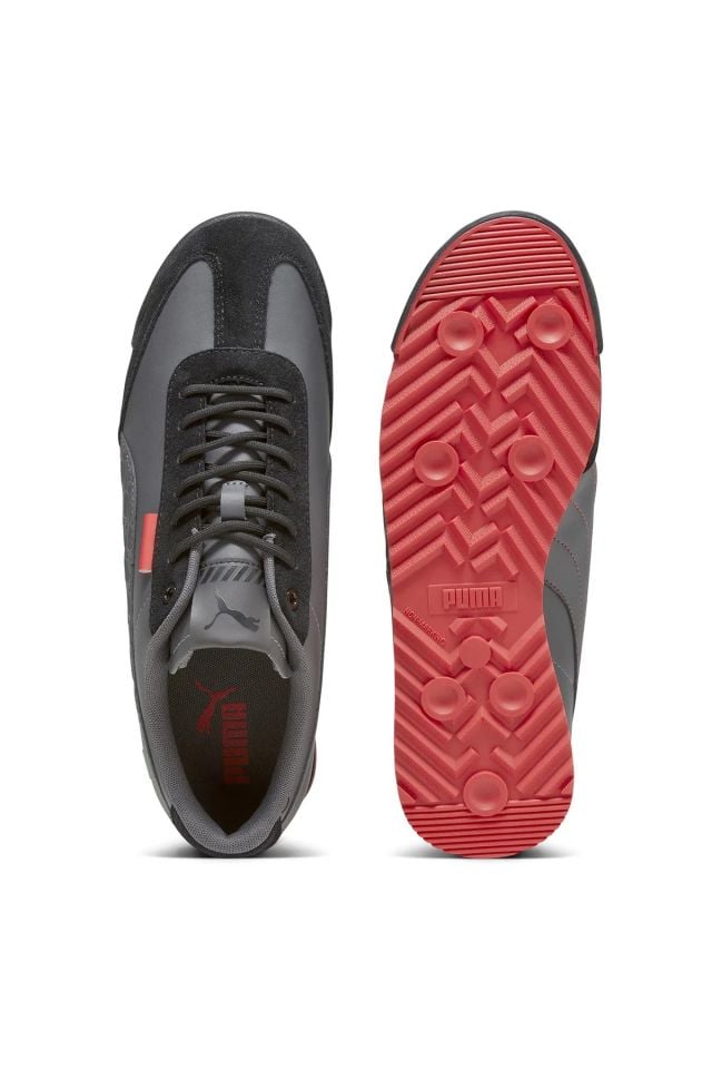 Puma Ferrari Roma Via Erkek Günlük Sneaker Ayakkabı Gri 30781301