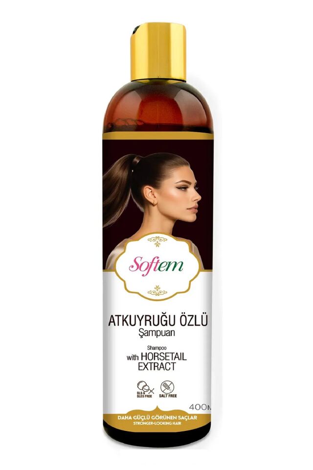 AksuVital Softem Atkuyruğu Özlü Şampuan 400 ml