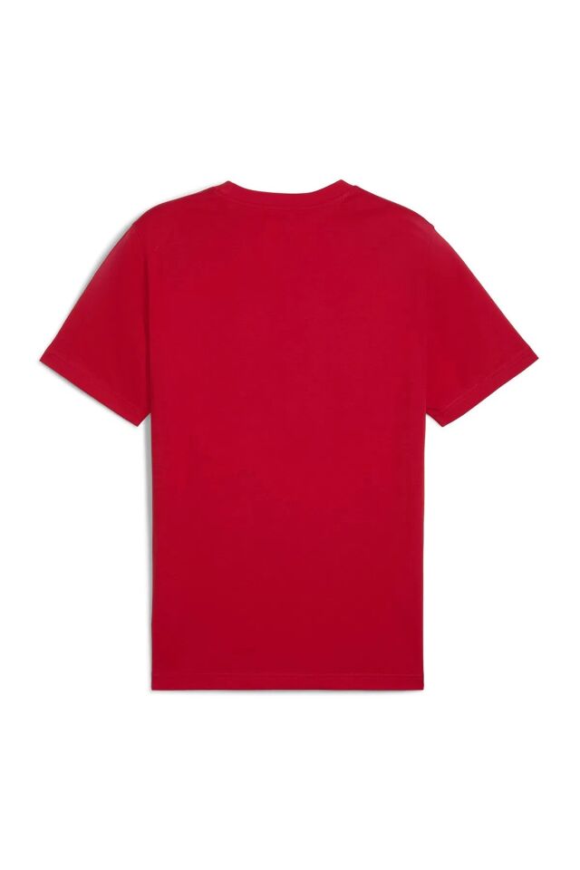 Puma ESS No 1 Logo Tee Erkek Spor Tişört Kırmızı 68253211