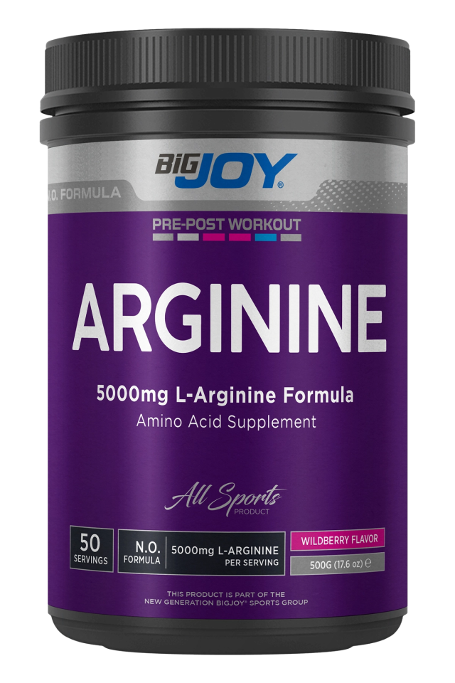 BigJoy Sports Arginine Powder Orman Meyveli 500g 50 Servis