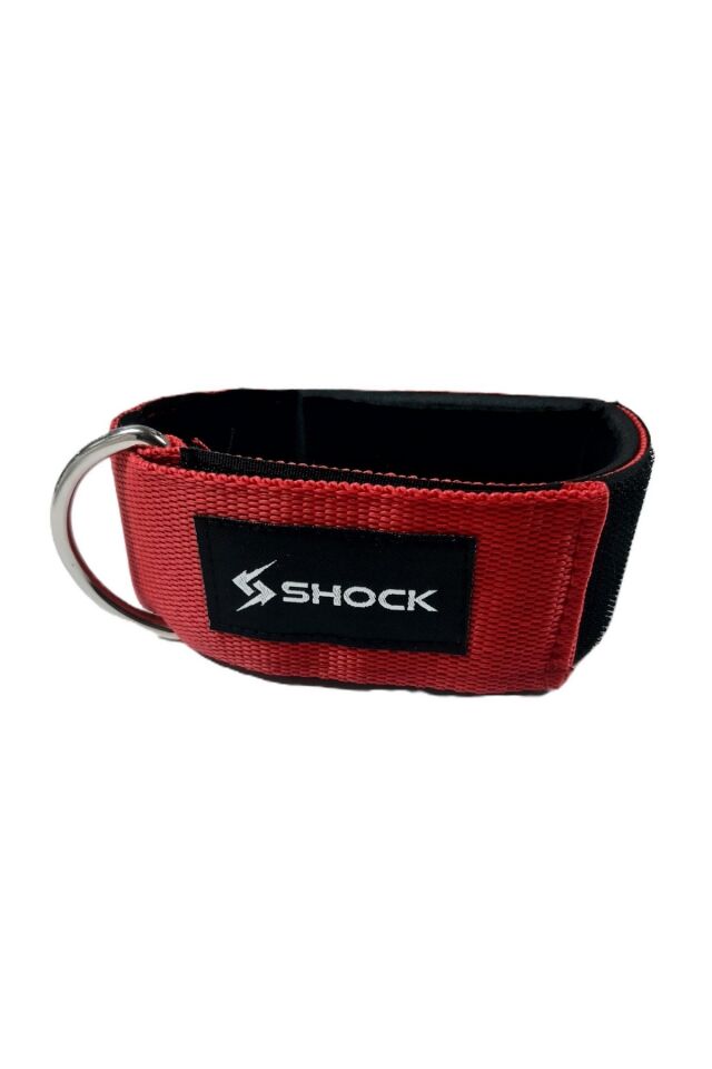 Shock Team Ankle Cuff Neopren Ayak Bilek Kayışı Kırmızı