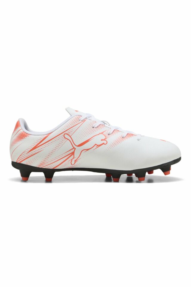 Puma Attacanto FG/AG Jr Unisex Çocuk-Genç Futbol Krampon Beyaz 10748013