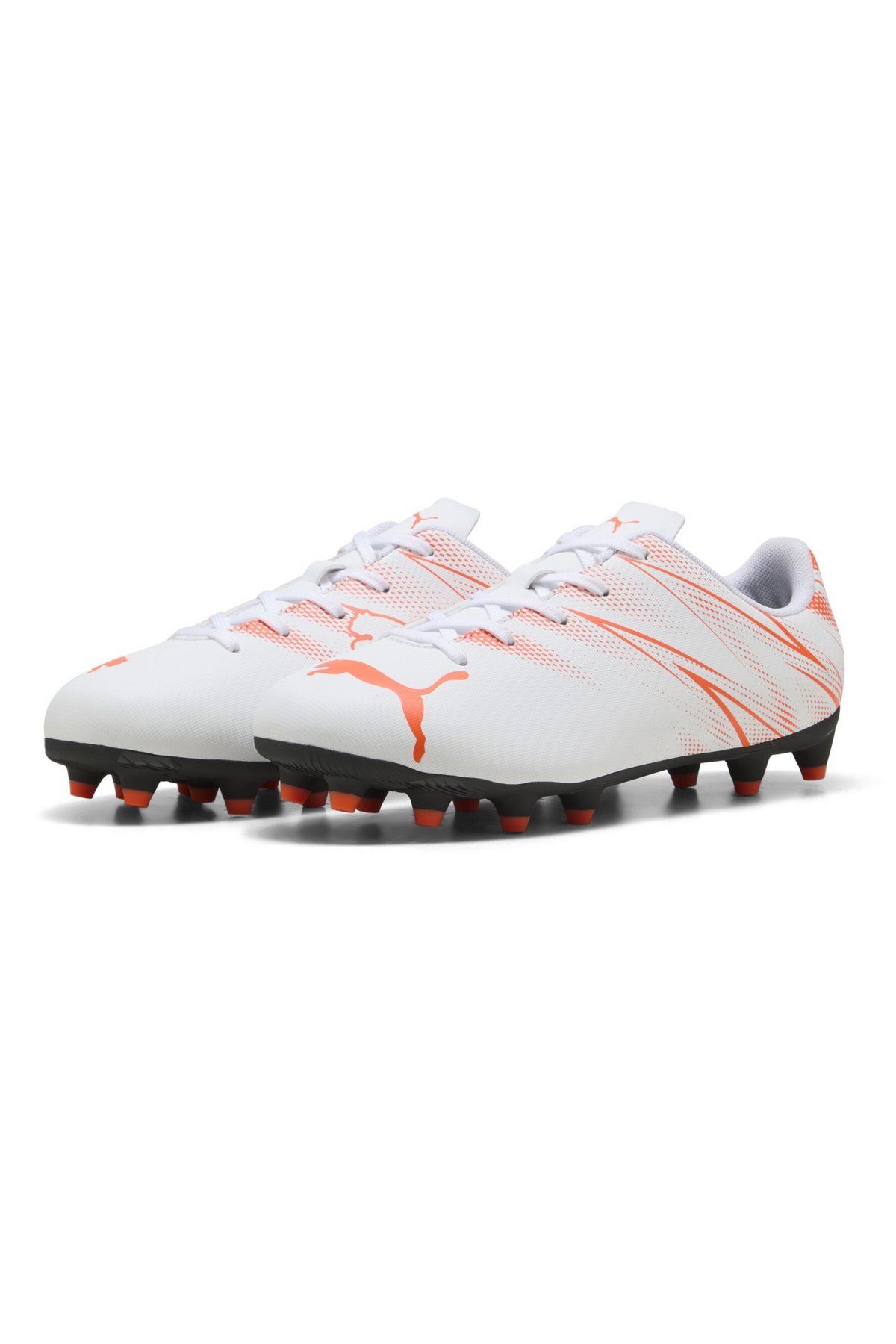 Puma Attacanto FG/AG Jr Unisex Çocuk-Genç Futbol Krampon Beyaz 10748013 36