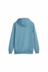 Puma PL Graphic Hoodie Bold Blue Unisex Günlük Spor Sweatshirt Mavi 62102502 L