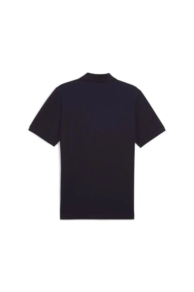Puma ESS No. 1 Logo Pique Polo Erkek Polo Yaka Tişört Lacivert 68255216