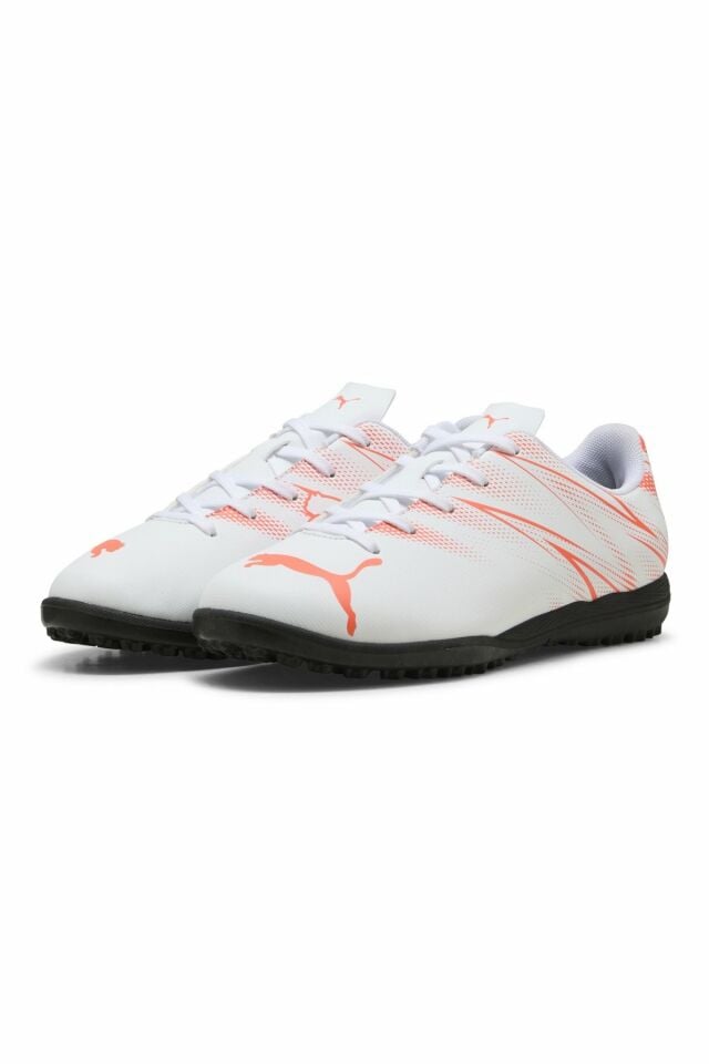 Puma Attacanto TT Jr Unisex Çocuk-Genç Futbol Halı Saha Ayakkabı Beyaz 10748113