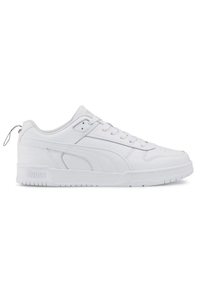Puma RBD Game Low Puma-White-Gold Unisex Sneaker Ayakkabı Beyaz 38637302 44.5