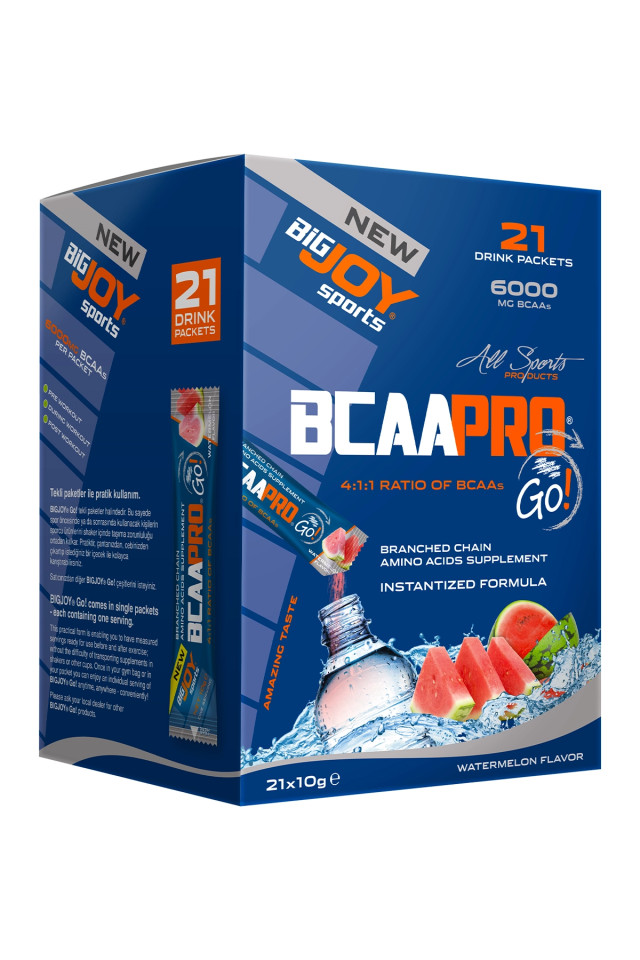 BigJoy Sports BCAAPro Go! 4:1:1 Karpuz 10g x 21 Adet