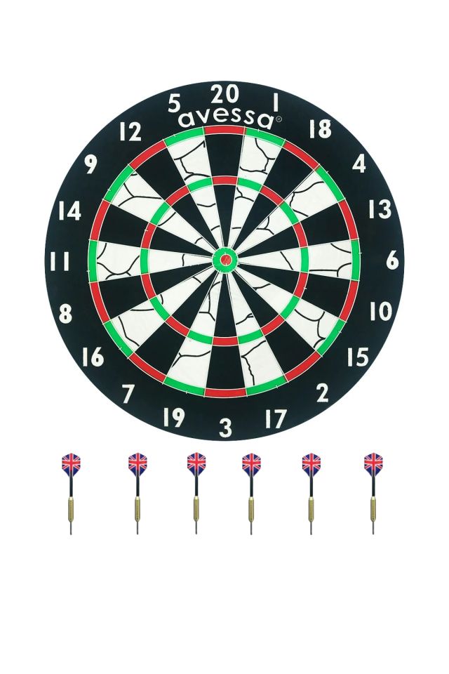 Avessa DART-20 Flocked 18'' Dart + 6x18gr Dart Oku Set