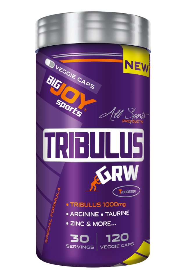 BigJoy Sports Tribulus GROW 120 Bitkisel Tablet 30 Servis