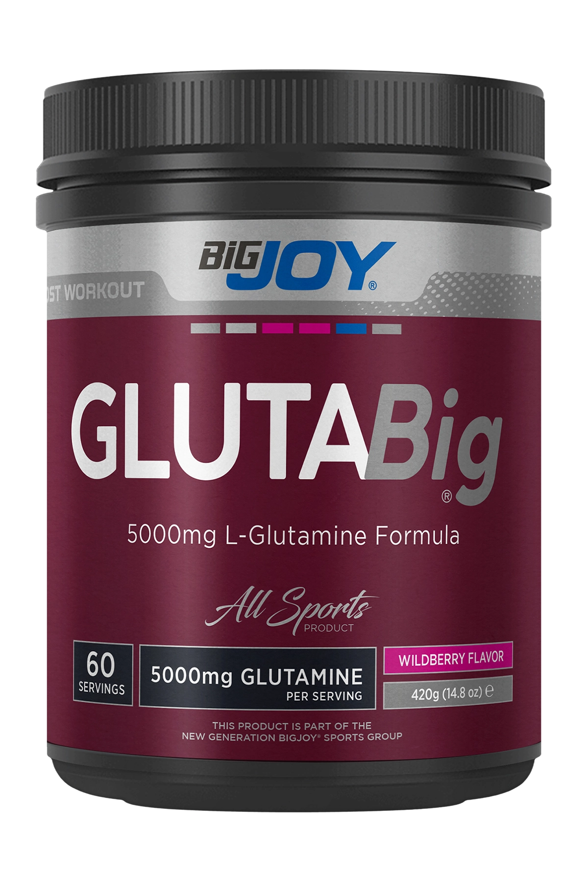 BigJoy Sports GlutaBIG Powder Orman Meyveli 420g 60 Servis