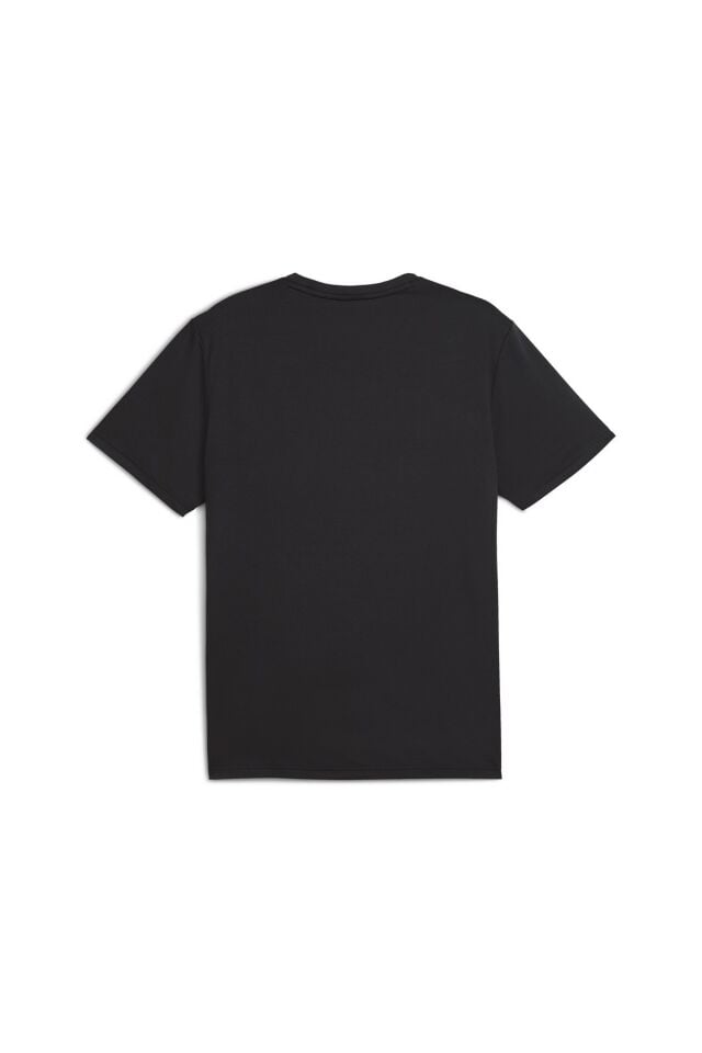 Puma M TAD Ess Poly Texture Tee Erkek Sıfır Yaka Tişört Siyah 52715501