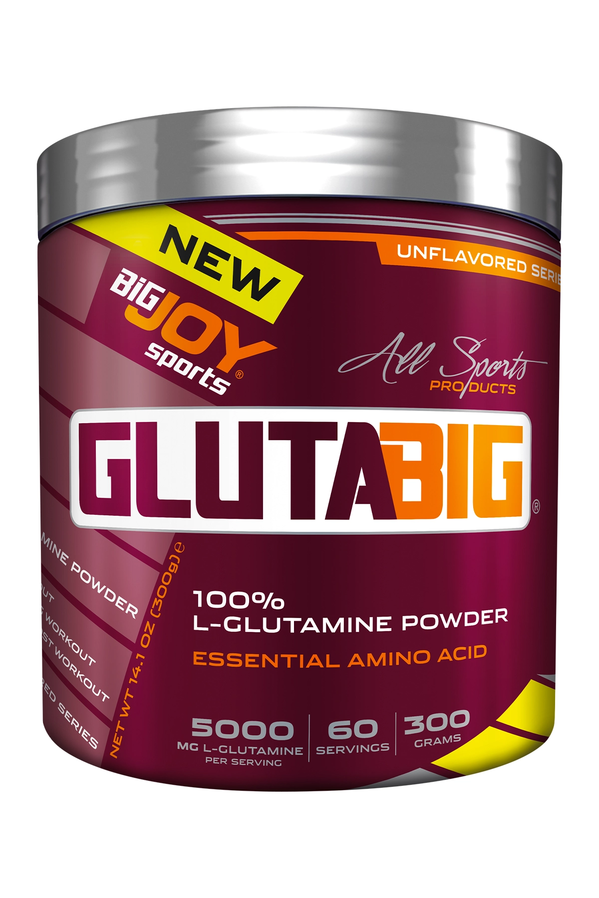 BigJoy Sports GlutaBIG Powder Aromasız 300g 60 Servis