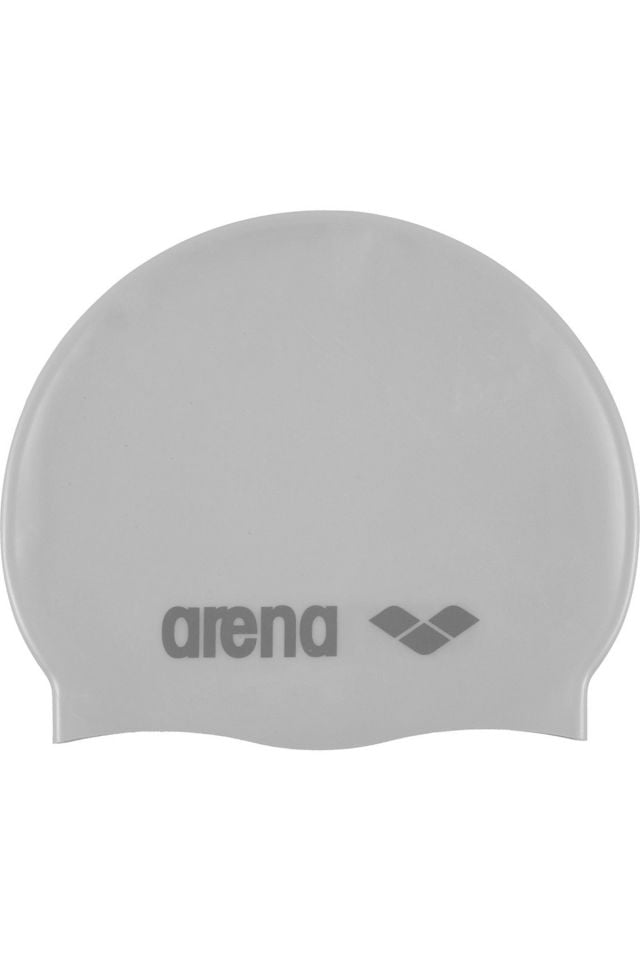 Arena Classic Silicone Junior Unisex Çocuk Yüzücü Bonesi Gümüş 9167051