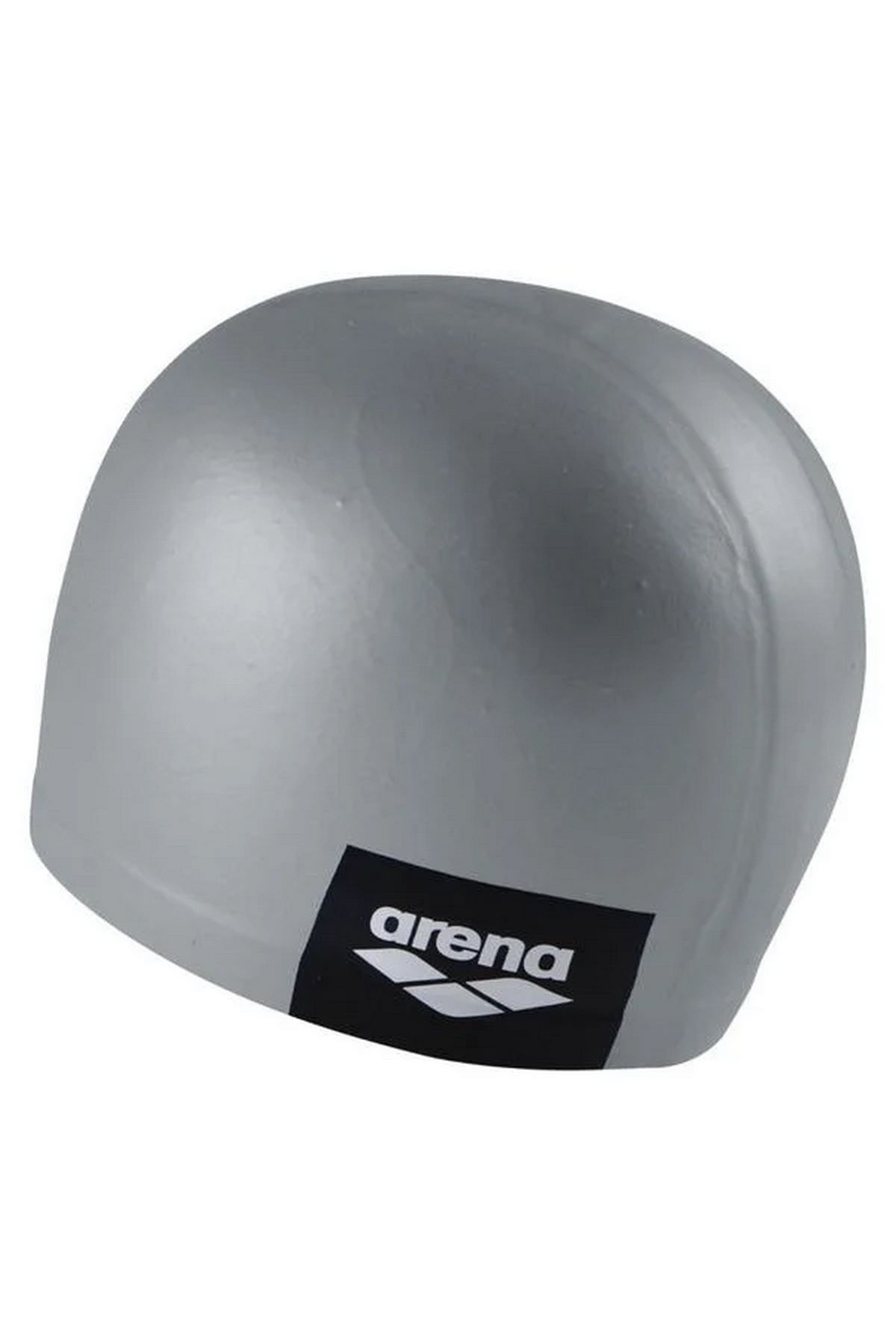 Arena Logo Moulded Cap Antrenman Yüzücü Bonesi Gri 001912202