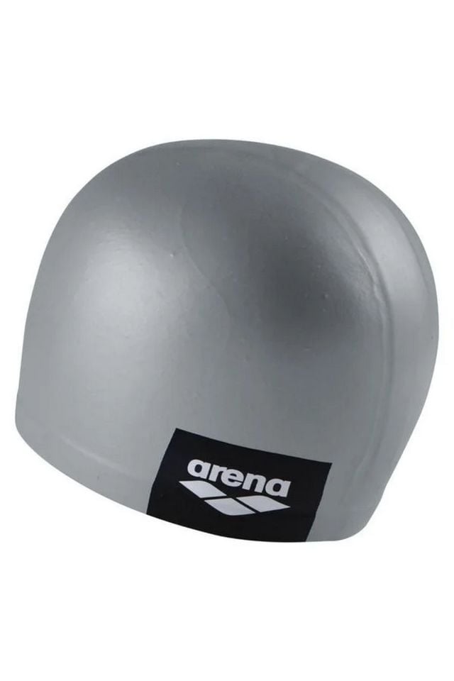 Arena Logo Moulded Cap Antrenman Yüzücü Bonesi Gri 001912202