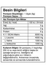 BigJoy Sports BCAAPro 4:1:1 Aromasız 420g 70 Servis