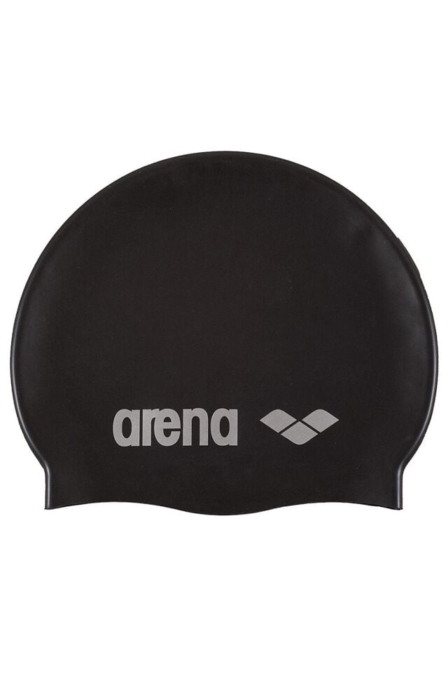 Arena Classic Silicone Junior Unisex Çocuk Yüzücü Bonesi Siyah 9167020