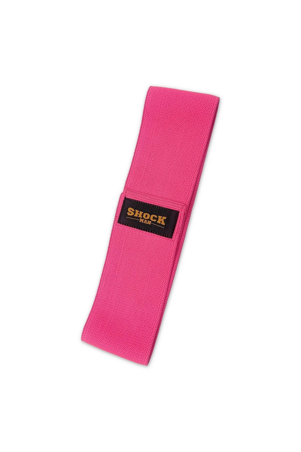 Shock Man Pilates Direnç Bandı 8 cm Orta Sert Pembe