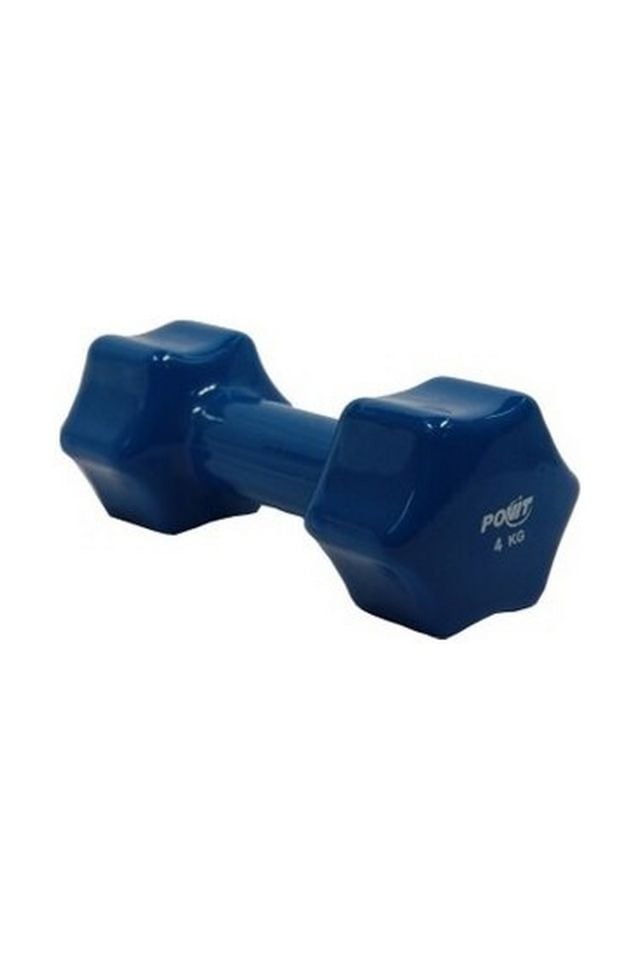Povit  LKS-58 Pvc Dumbell 4 Kg K.Mavi
