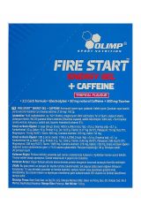 Olimp Fire Start Energy Gel + Caffeine Tropikal Meyve 36g x 20 Saşe