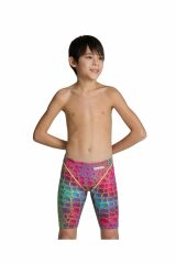 Arena Powerskin St Next Le Jammer Jr Çocuk Yüzücü Yarış Mayosu Çok Renkli 006352303 8-9
