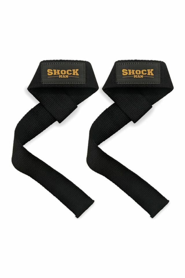 Shock Man Lifting Strap Siyah