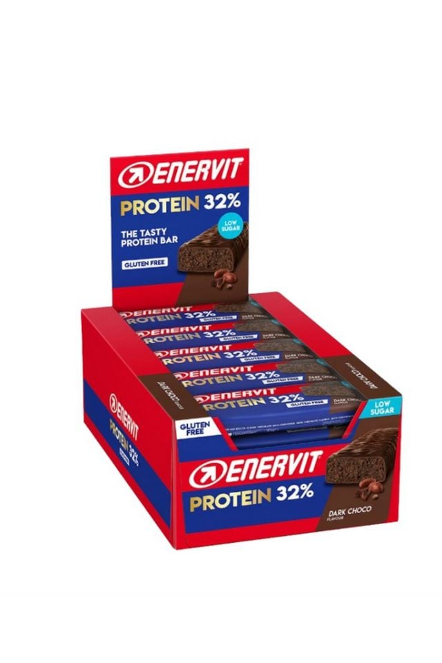 Enervit The Tasty %32 Protein Bar Bitter Çikolata 60g x 25 Adet