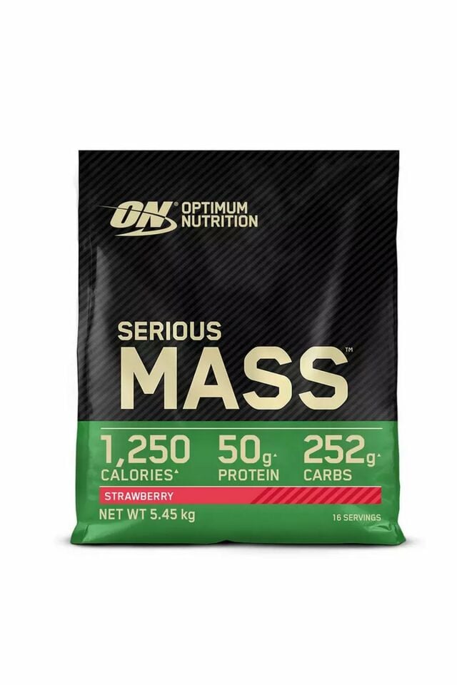 Optimum Nutrition Serious Mass Gainer Çilek Aromalı 5.45kg