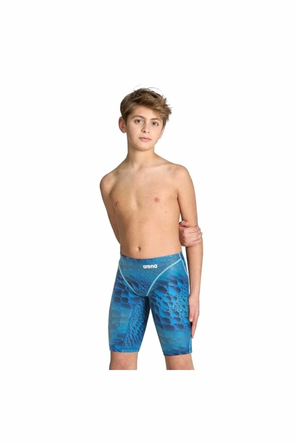 Arena Powerskin St Next Le Jammer Jr Çocuk Yüzücü Yarış Mayosu Çok Renkli 006352203 10-11