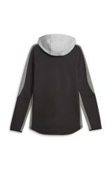 Puma Evostripe Full-Zip Hoodie DK Concrete Gray Unisex Günlük Stil Sweatshirt Gri/Siyah 67593014 M