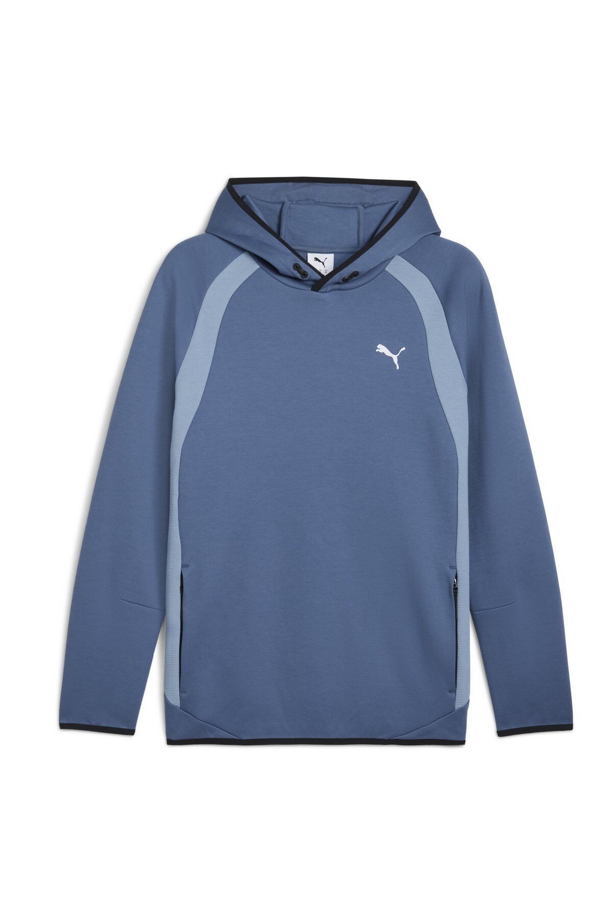 Puma Evostripe Hoodie DK Erkek Kapüşonlu Sweatshirt Mavi 68823080