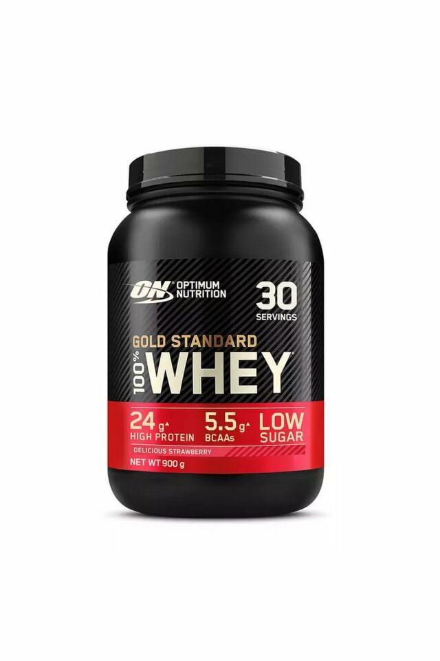 Optimum Nutrition Gold Standart Whey Protein Çilek 900g 30 Servis