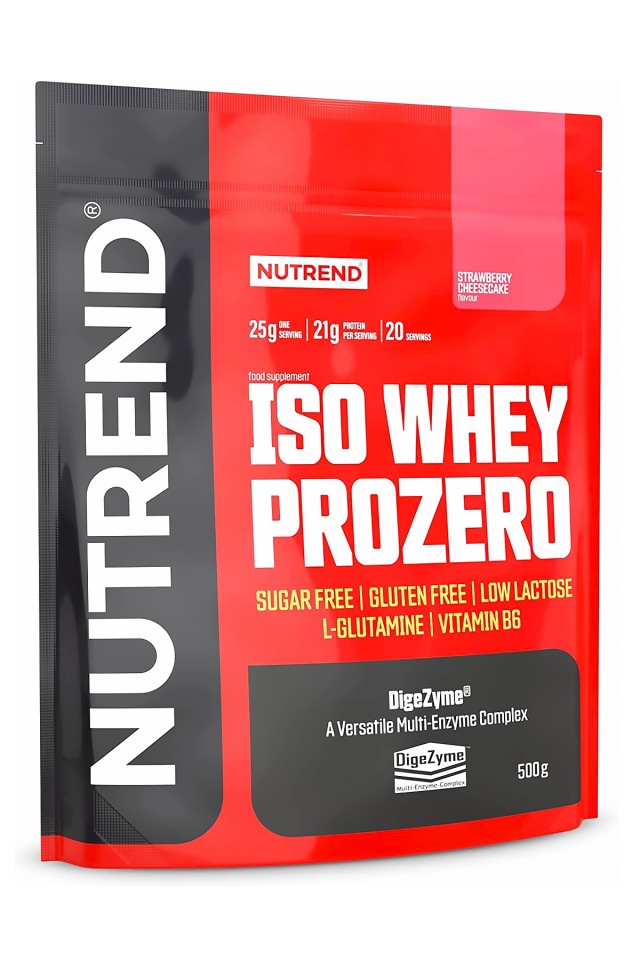 Nutrend Isolate Whey Prozero Çilekli Cheesecake 500g 20 Servis