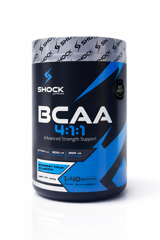 Shock Nutrition BCAA 4:1:1 Orman Meyveli 400g 40 Servis
