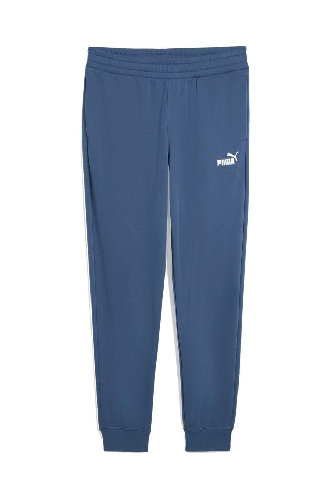 Puma Ess No. 1 Logo Sweatpants Erkek Spor Alt Eşofman Koyu Mavi 68260980